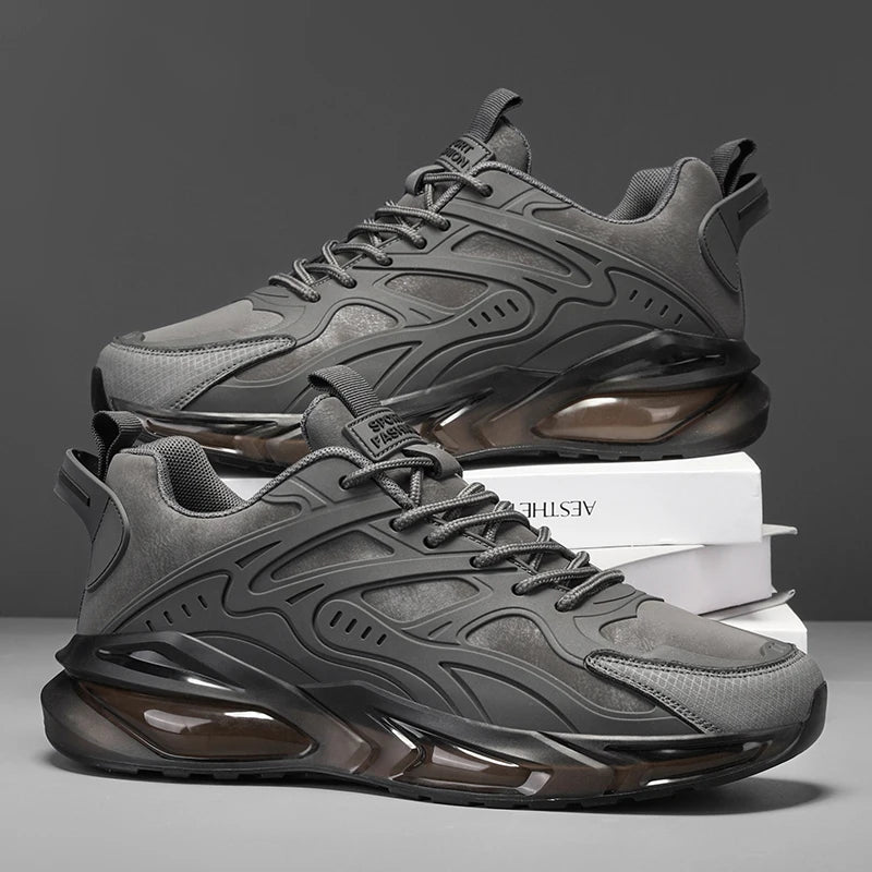 YRZL Men's Lightweight Running Shoes Breathable Mesh Walking Shoes Non Slip Comfortable Athletic Shoes for Men Sports Outdoor - Kimlud