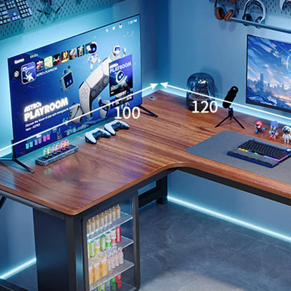 Study Storage Computer Desks Gaming Reading Pc Ergonomic Table Keyboard Notebook Accessories Mesas De Computador Home Furniture - Kimlud