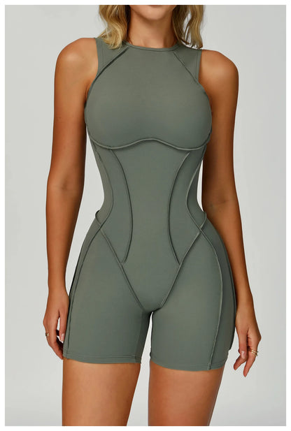 Women Tracksuit Sports Overalls Padding Sporty Jumpsuit Sportswear Women's Rompers Gym Set Yoga Clothing Suit for Fitness Set