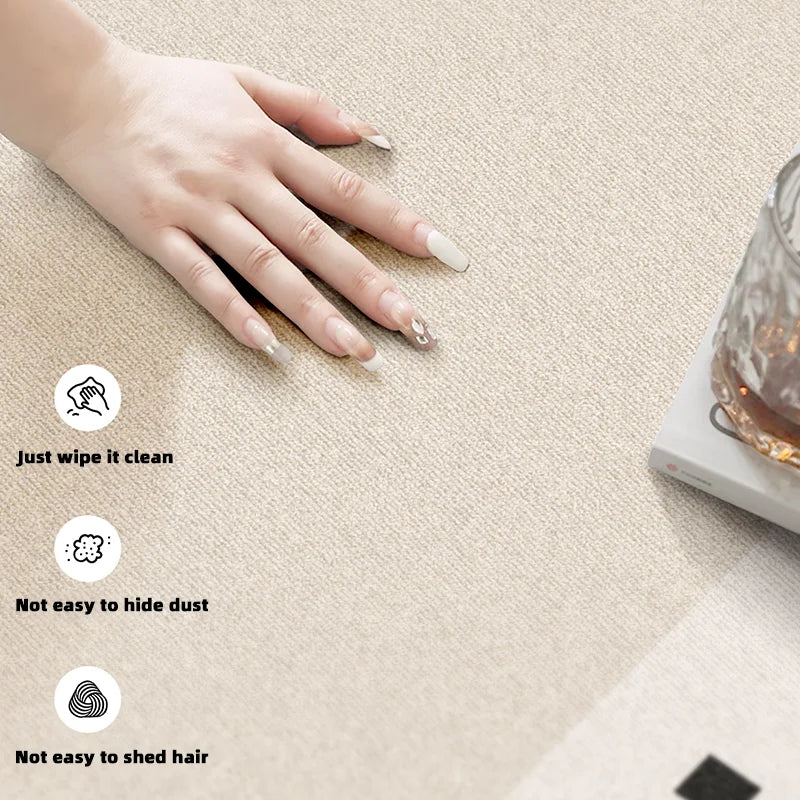 Special-shaped Living Room Carpet Dopamine Art Bedroom Rug Large Area Fashion Home Decoration Coffee Table Sofa Floor Mats Tapis - Kimlud