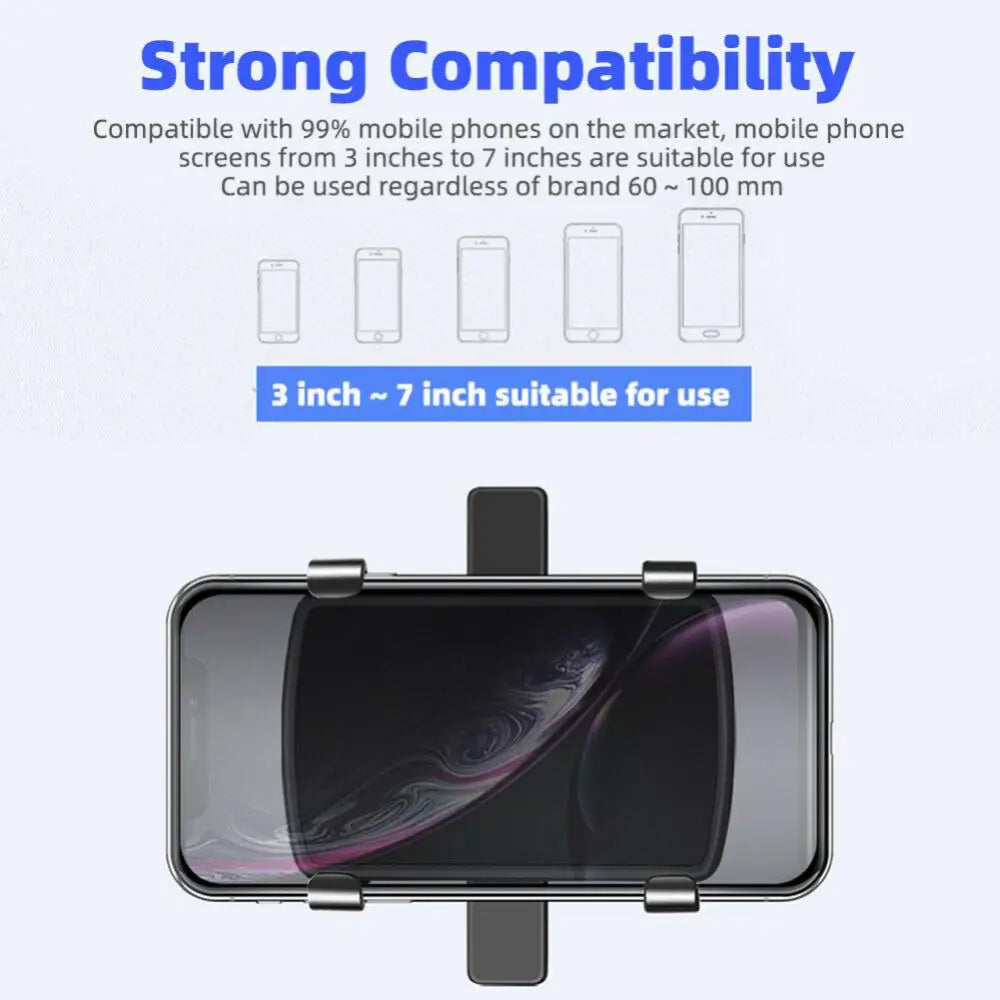 Multifunctional Car Mobile Phone Holder 360° Rotatable Dashboard Car Phone Mount Holder Easy Clip GPS Support Car Accessories