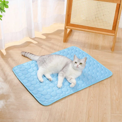 Pet Cooling Mat Summer Pet Cold Bed Extra Large For Small Big Dogs Pet Accessories Cat Durable Blanket Sofa Cat Ice Pad Blanket