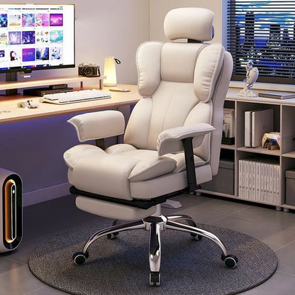 Comfortable Sofa Chair Ergonomic Design for Office Computer Chair Long Sitting | Kimlud Office Luxury Chair