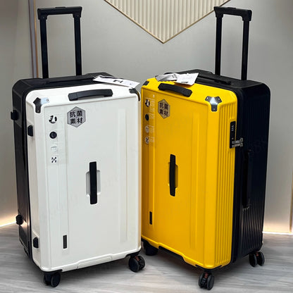 Large Size Suitcase with Five Wheels Brake Luggage Carrier 28 inch PC Material Cabin Trip Suitcase TSA Lock 32/36/50 inches