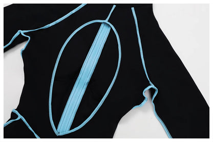 Yoga Bodysuits Women  Breathable Workout Sets Gym Clothes Push Up Fitness Running Sportwear Sexy Zipper Leggings Suit