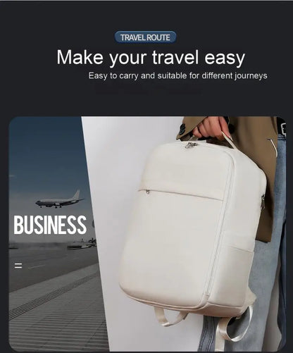 New Business Backpack - Fits 14"/15" Laptops, Great for Short Trips. Colorful, Cabin-Approved. Unisex, Stylish & Practical