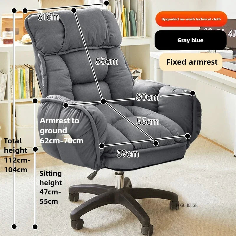 Creative Swivel Lift Office Chairs Modern Comfortable Backrest Computer Chairs Student Study Gaming Chair for Office Furniture L - Kimlud
