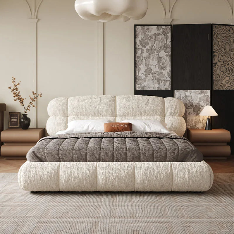 Sleeping Design Bed Comfortable Modern Aesthetic European Unique Funky Bed Universal Letto Matrimoniale Lounge Suite...
