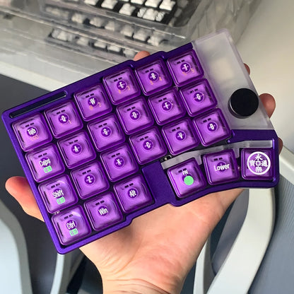 Cornix Wireless Split Mechanical Keyboard Bracket Version Aluminium Case Hot Swap Kit Bluetooth 2Mode Keyboard Ergonomics VIAL - Kimlud