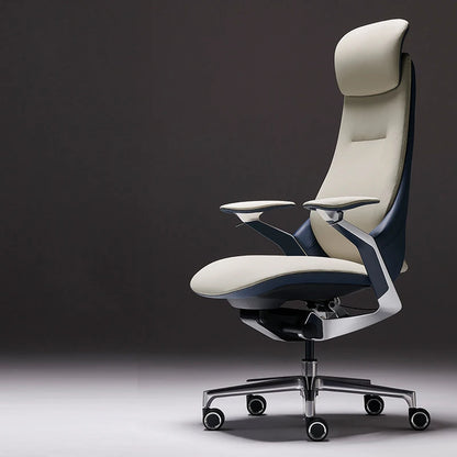 Computer Relaxing Office Chair Ergonomic Mobile Wheels Leather Office Chair Backrest Modern Sillas De Oficina Library...
