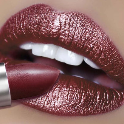 1 PC Red Metallic Lipstick Long Lasting Glitter Waterproof Lip Glaze Moisturize Luminous liptint Shimmer Shiny Lipgloss Makeup