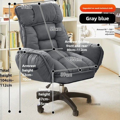 Creative Swivel Lift Office Chairs Modern Comfortable Backrest Computer Chairs Student Study Gaming Chair for Office Furniture L - Kimlud