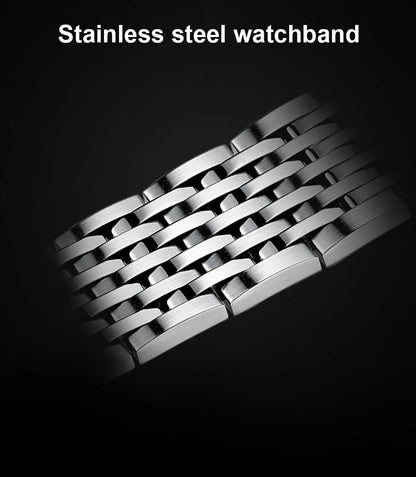 Mens Fashion Mechanical Watches Business Automatic Wristwatch Stainless Steel Luminous Designer Clock Reojes De Hombre...