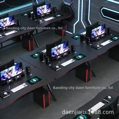Gaming Desk for PC Desktop Computer Workstation Modern Office Desk Home Study Table Ergonomic Computer Desk for Students...