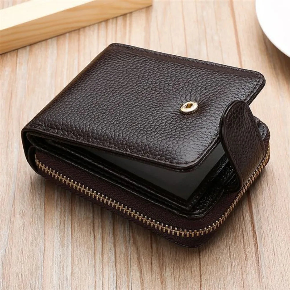 Multiple Slots for ID And Bank Cards High Capacity Men's Driver License Card Holder Anti-Magnetic Credit Card Wallet |...