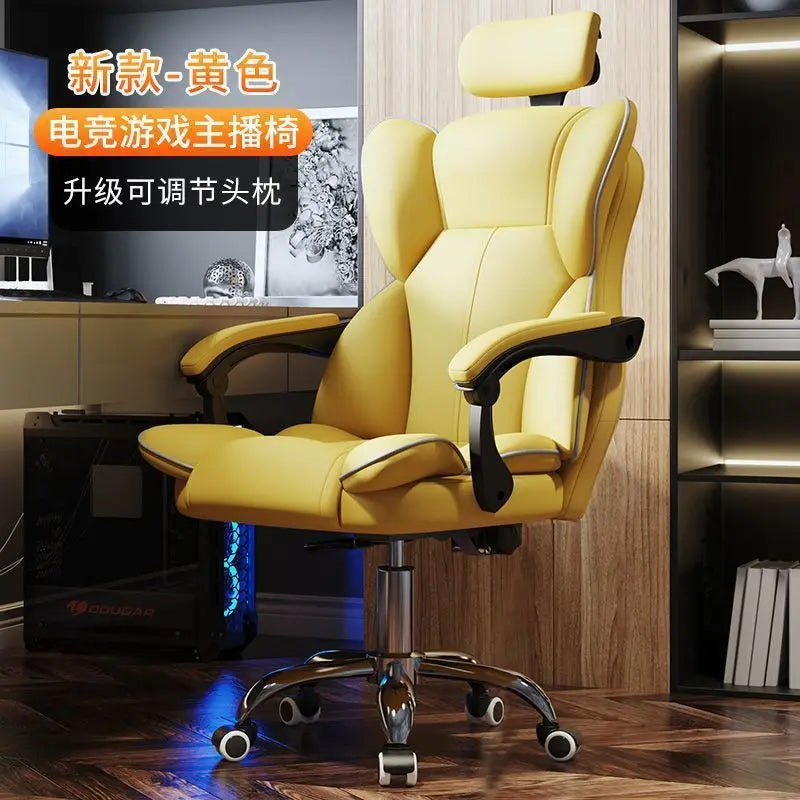 Computer Chair Gaming Ergonomics Sedentary Home Comfort Office Boss Dormitory College Student Backrest - Kimlud