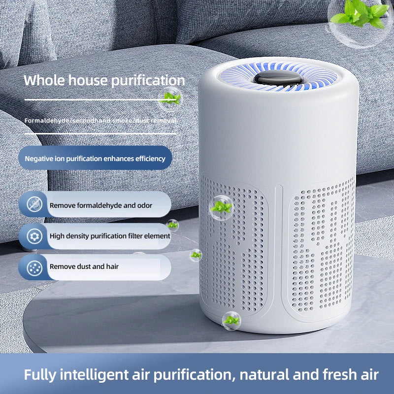 Xiaomi Mini Desktop Air Purifier HEPA Filter Air Purifier Eliminates Formaldehyde Odors Smoke And Dust Particles Deodorizing New