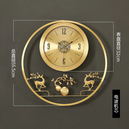Big Size Living Room Wall Watch Design Aesthetic Luxury Digital Silent Clock Wall Creative Fashion Reloj De Pared Home Decor