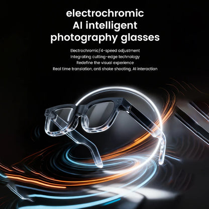 2026 Smart Glasses HD Photo Video OpenAI Record Translation Touch Photochromic Lenses Bluetooth Call Music Multifunction Glasses - Kimlud