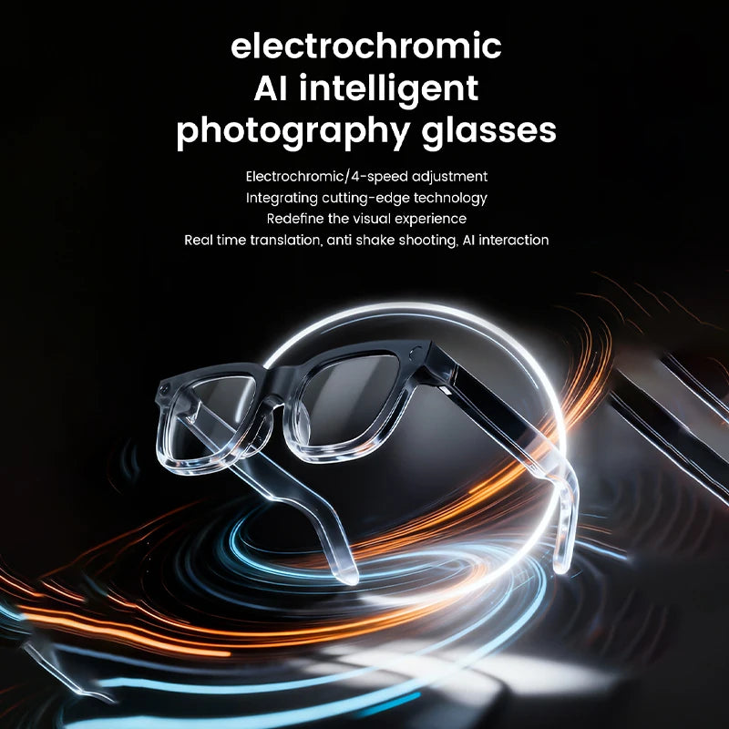2026 Smart Glasses HD Photo Video OpenAI Record Translation Touch Photochromic Lenses Bluetooth Call Music Multifunction Glasses - Kimlud