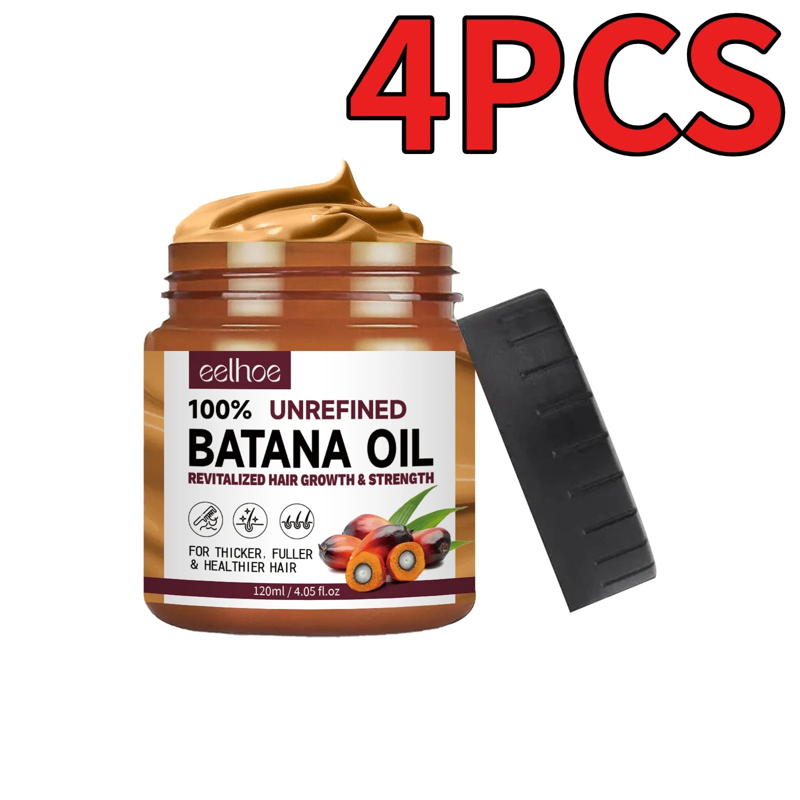 100% Pure Organic Hair Mask Batana Oil Hair Growth Oil Natural Treatment Nourish Reduce Hair Loss Anti-Breakage Hair Products