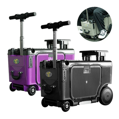 202520inch Electric Luggage Travel Riding Suitcase The Mobility Scooter With TSA | Kimlud Luxury Rug