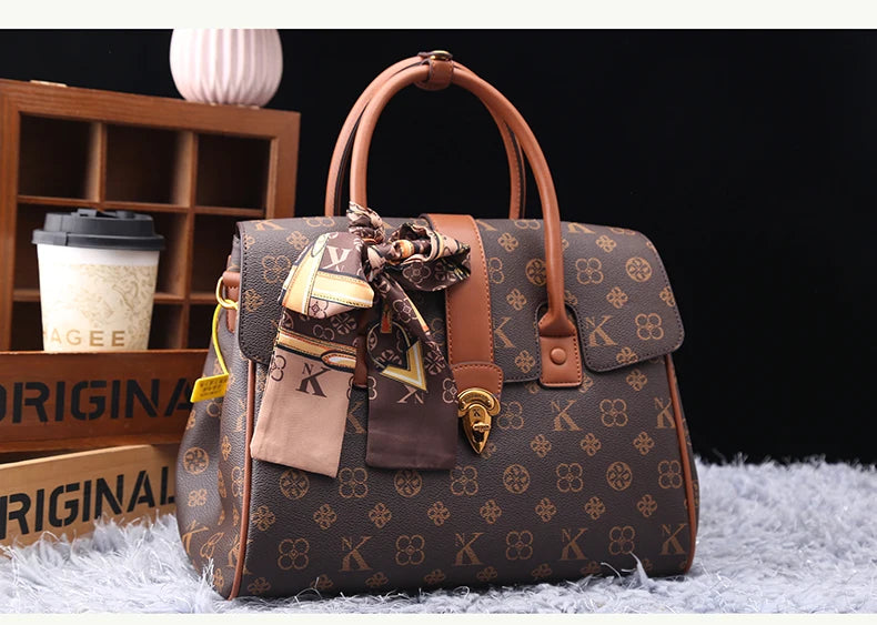 Light luxury brand women's bag 2025 new fashion versatile high-end handbag large capacity trendy single shoulder crossbody bag