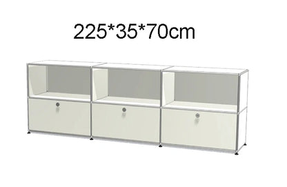 Module Modular DIY Furniture Storage Shelf Sideboard Customized Size Night Stand Cabinet Stainless Steel Home Use |...