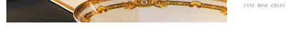 European Gold Luxury Tableware Designer Wedding Party Fine Bone China Dinnerware Sets Christmas Restaurant Vaisselle Dishes