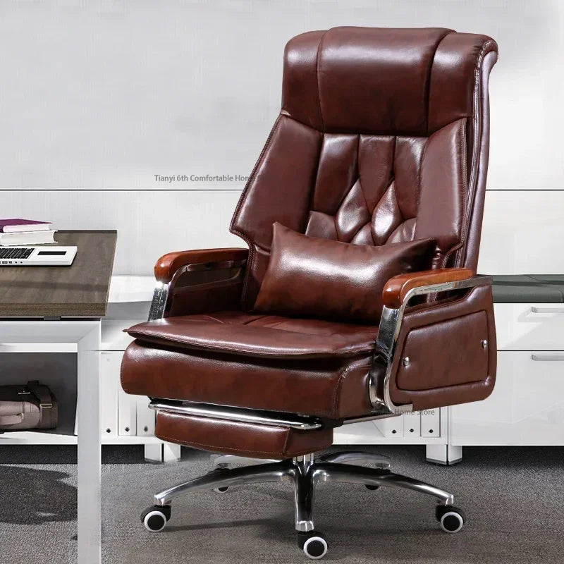 Accent Mobile Office Chairs Ergonomic Comfortable Adjust Recliner Office Chairs Computer Commerce Furniture Silla Oficina LLOC - Kimlud