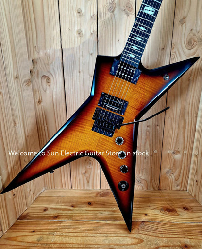 hot Custom Shop Dean Guitars Stealth Floyd FM – Trans Brazilia 2018 electric guitar hot Custom Shop Dean Guitars Stealth...