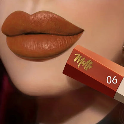 Luxury Matte Liquid Lipstick, Long Lasting Waterproof Velvet Lip Color, Smooth Lightweight Fog Matte Finis