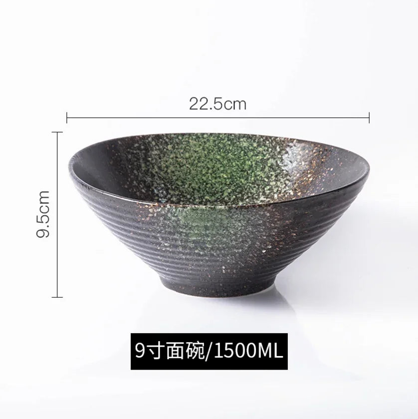 Ramen Bowl Japanese Tableware Noodle Ceramic Soup Tableware | Kimlud Premium Table