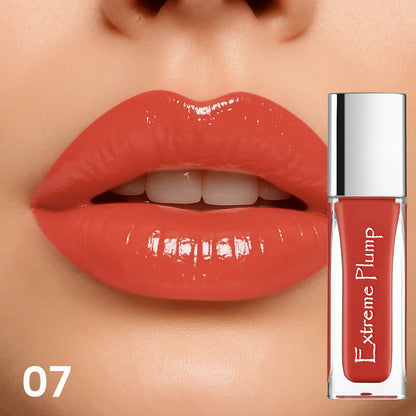 Water-Glow Mirror Lip Gloss, Long Lasting Moisturizing Hydrating Lip Makeup, Waterproof Sweat-Proof Gloss Gift for Women