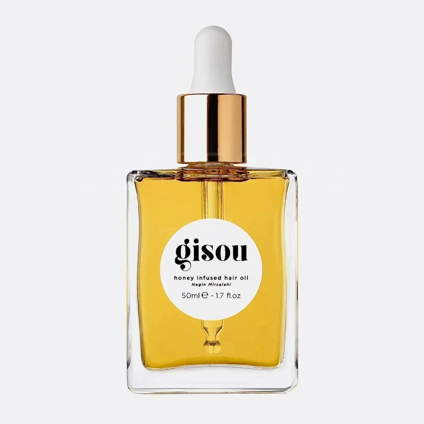 Gisou Honey Infused Hair Oil Travel Size 20/50 ml Enriched With Mirsalehi Honey Improve Dry Hair Long Lasting Essential Care - Kimlud