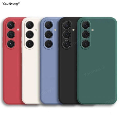 For Samsung Galaxy A16 Case Cover Samsung Galaxy A17 A16 A56 A36 A15 Funda Coque Soft Original Liquid Silicone Case Samsung A16 - Kimlud