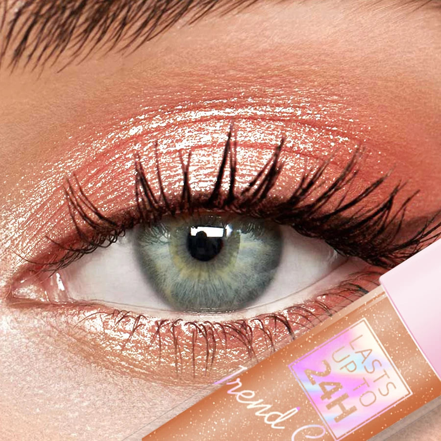 8 Color Metallic Waterproof Liquid 1PC Eyeshadow-High Shine Long-Lasting & Smudge-Proof Korean Makeup Gifts Glitter Eye Shadow