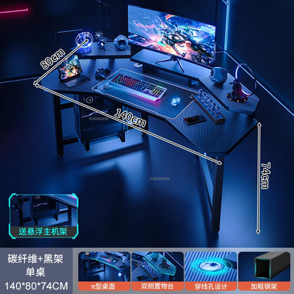 Nordic Simple Computer Desks Home Bedroom E-sports Gaming Desk Light Luxury Office Furniture Desktop Computer Desk Reading Desk - Kimlud