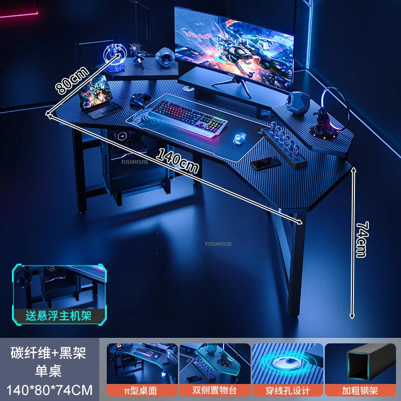 Nordic Simple Computer Desks Home Bedroom E-sports Gaming Desk Light Luxury Office Furniture Desktop Computer Desk Reading Desk - Kimlud