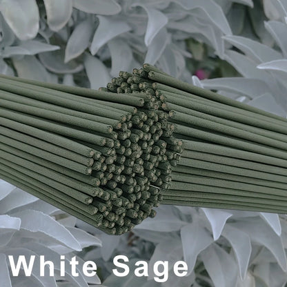 20/50 White Sage Incense Sticks, 8.66inch , Suitable for Yoga and Meditation, Purifies the Mind and Eliminates Negative Energy