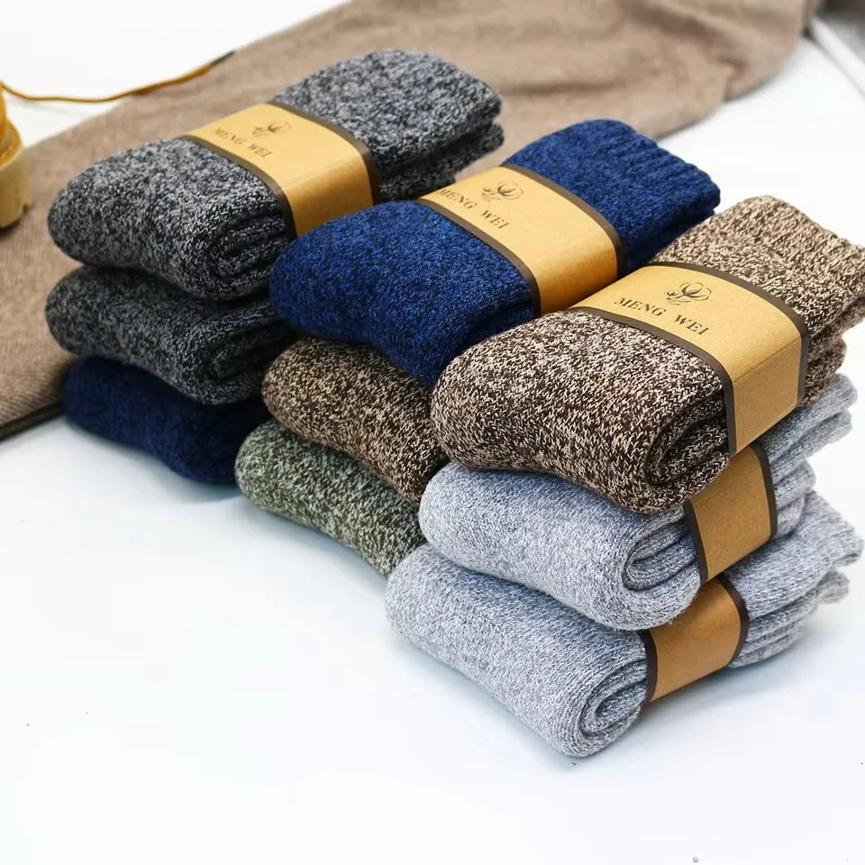 3/5/10 Pairs Men Solid Color Socks Fashionable Simple Versatile Winter Socks Are Soft Comfortable Lightweight Casual In...