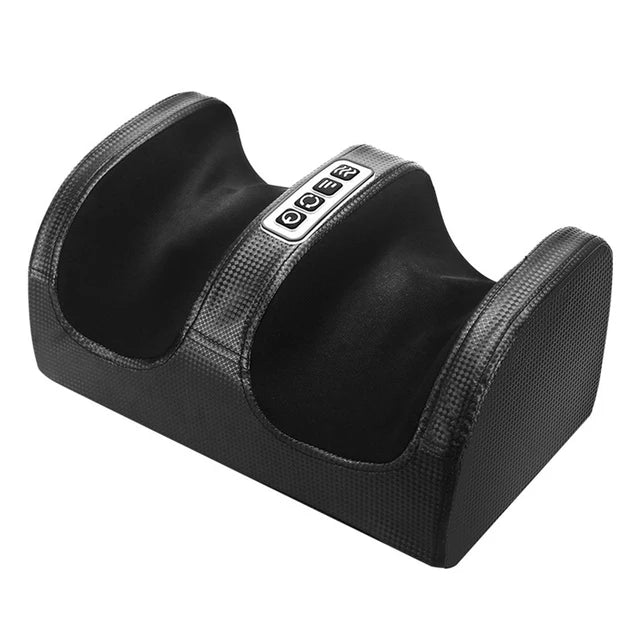 Electric Foot Massager Shiatsu Kneading Deep Tissue Relax Heated Roller Calf Pain Relief Fatigue Muscles Vibrator Machine Health - Kimlud