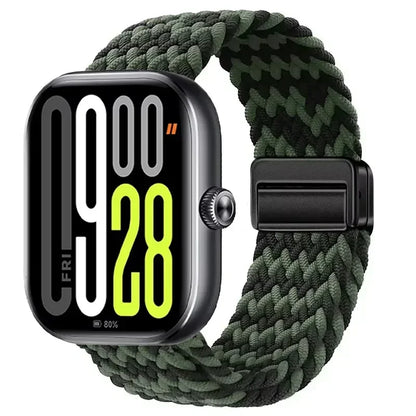 Magnetic Braided Nylon Loop Band for Xiaomi Redmi Watch 6 5 4 Strap Adjustable Sport Replacement Correa Bracelet Mi Band...