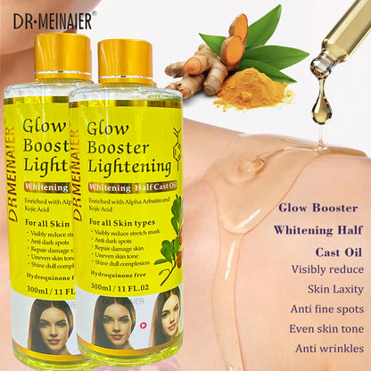 200ml Alpha Arbutin And Kojic Acid Whitening Serum Glow Booster Cast Oil Reduce Stretch Mark And Dark Spots Repair...