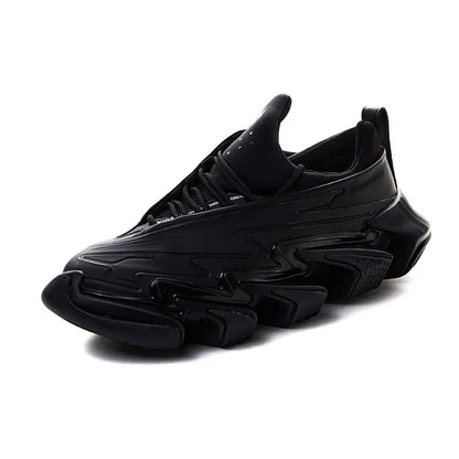 Chunky Sneaker Plus Size 45 Men Women Designer Gear Sole Sport Shoes Fashion Casual Leather Mesh Height Increased Platform Shoes