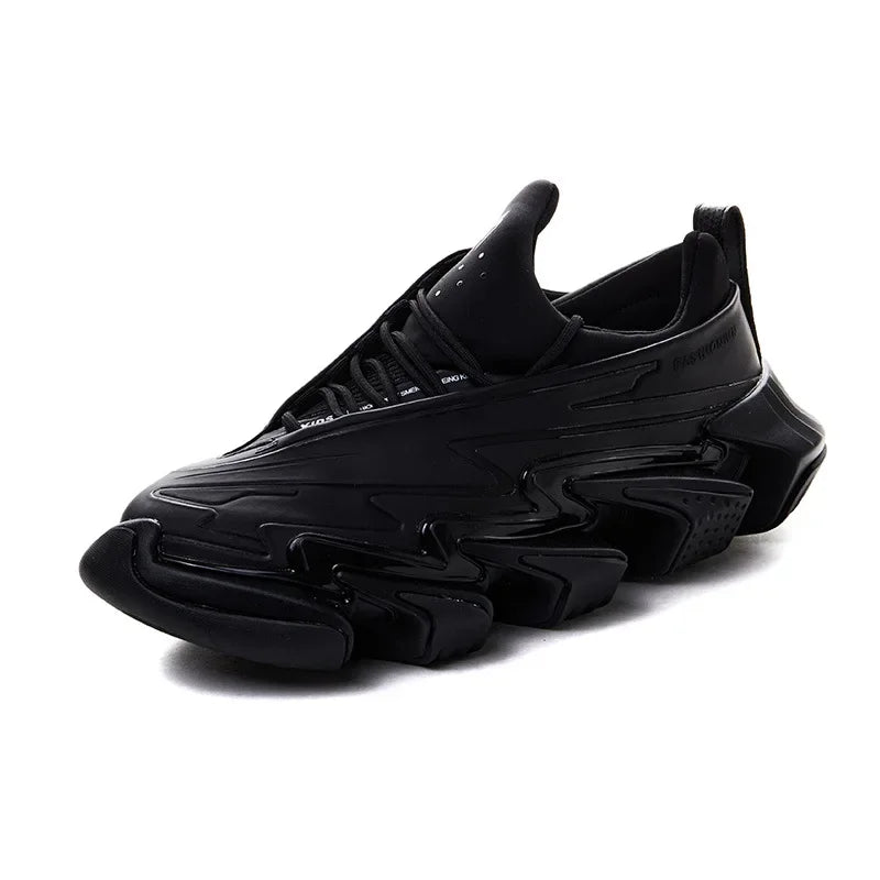 Chunky Sneaker Plus Size 45 Men Women Designer Gear Sole Sport Shoes Fashion Casual Leather Mesh Height Increased Platform Shoes