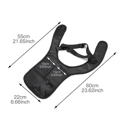 Travel Safe Anti-Theft Safety Hidden Underarm Shoulder Bag Double-Bag Design Pouch Secret Agent Shoulder Phone Case...