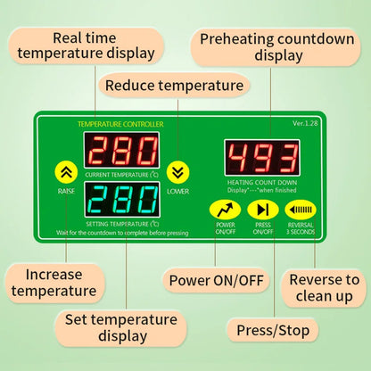 X3S 600W Intelligent Oil Press Machine 220V 110V Stainless Steel Cold And Hot Press 20+ Oil Seeds Real-Time Temperature...