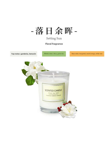 Candle Fragrance Atmosphere Companion Gift Hotel Clubhouse Smoke free Aromatherapy Candles