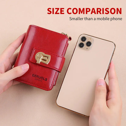 A Wallet with Multiple Card Slots And Large Capacity, Suitable for Holding Car Keys Or Coins. Perfect for Birthday Gifts, Valent
